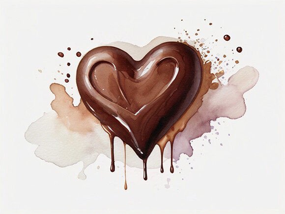 Download Chocolate Heart Shaped - Chocolate Collection